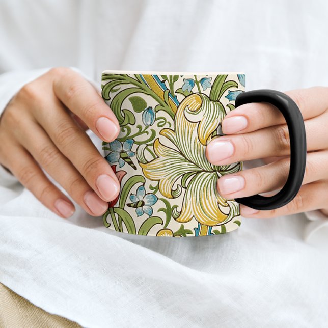 Taza Mágica Lirio dorado Wildflowers William Morris (Subido por el creador)