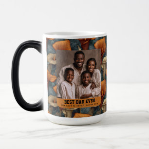 Taza Mágica Lirios Calla Flor Mejor Gato Padre Viaje