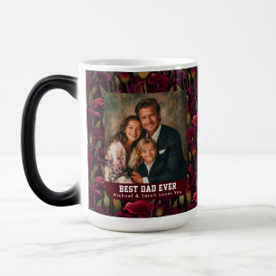 Taza Mágica Lirios Calla Flor Padre Papá Celebración