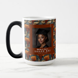 Taza Mágica Lirios Calla Negrita Flor Año Mayor