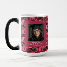 Taza Mágica Lirios de Calla de Moda Patrón Enfermera Certifica