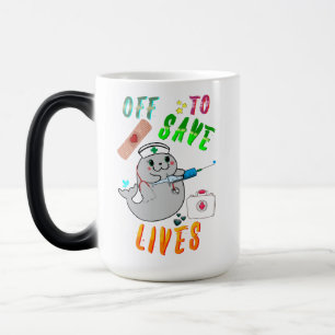 Taza Mágica Listos para salvar vidas