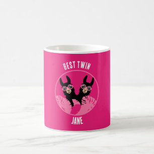 Taza Mágica Llama Alpaca Twin Chica