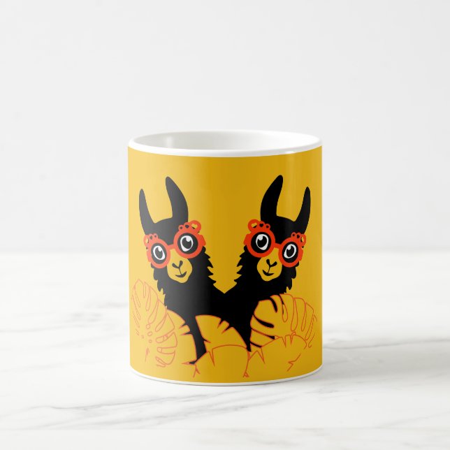 Taza Mágica Llama Sisters (Centro)