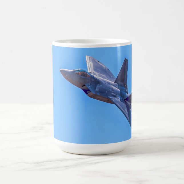 Taza Mágica Lockheed Martin F-22A Raptor (Centro)