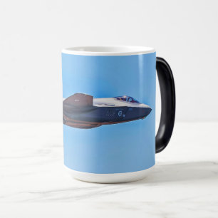 Taza Mágica Lockheed Martin F-35A Lightning II Magic Mug