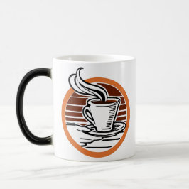 Taza Mágica Logo del café