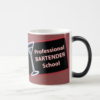 Taza Mágica Logotipo de la escuela profesional de barman Morph