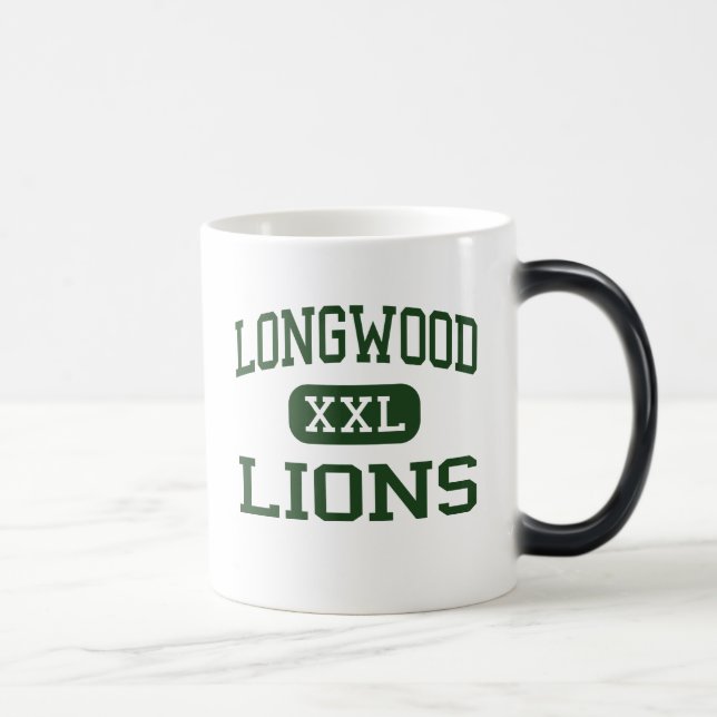 Taza Mágica Longwood - leones - alto - isla media Nueva York (Derecha)