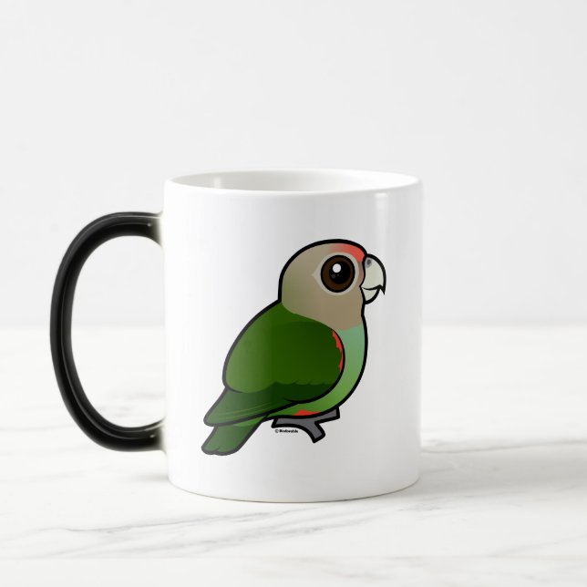 Taza Mágica Loro del cabo de Birdorable (Izquierda)