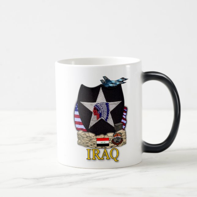 Taza Mágica los 2dos veteranos Iraq de la división de (Derecha)