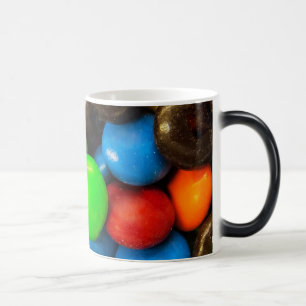 Taza Mágica Los caramelos son coloridos y dulces
