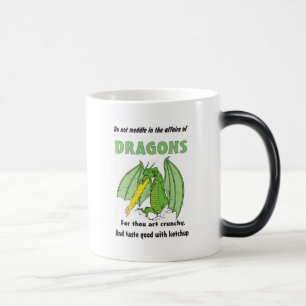 Taza Mágica Los dragones no se entrometen en sus asuntos