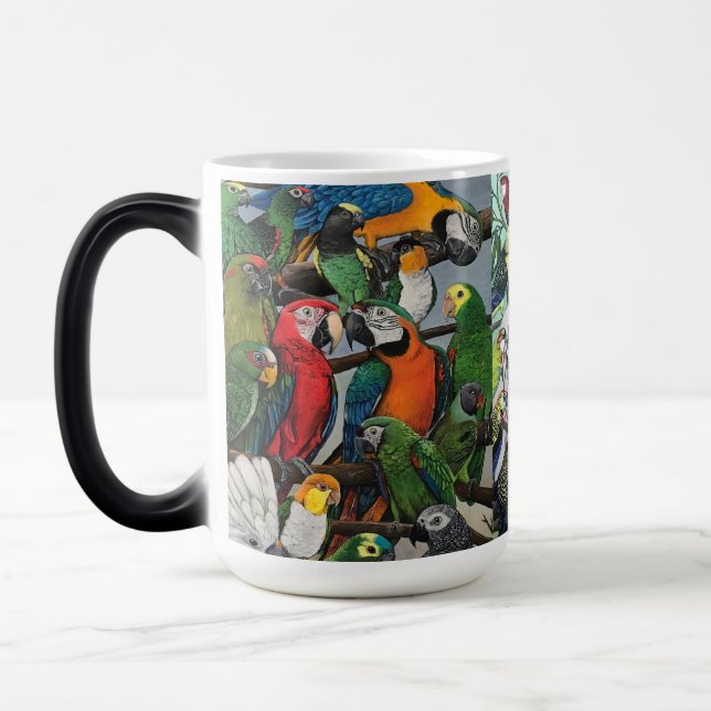 Taza Mágica "Los loros de Peter" (Izquierda)