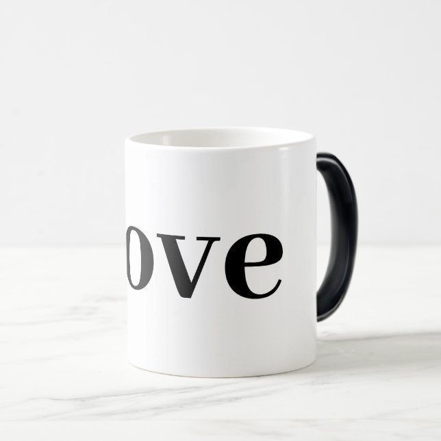 Taza Mágica LOVE Design MUG (Anverso derecho)