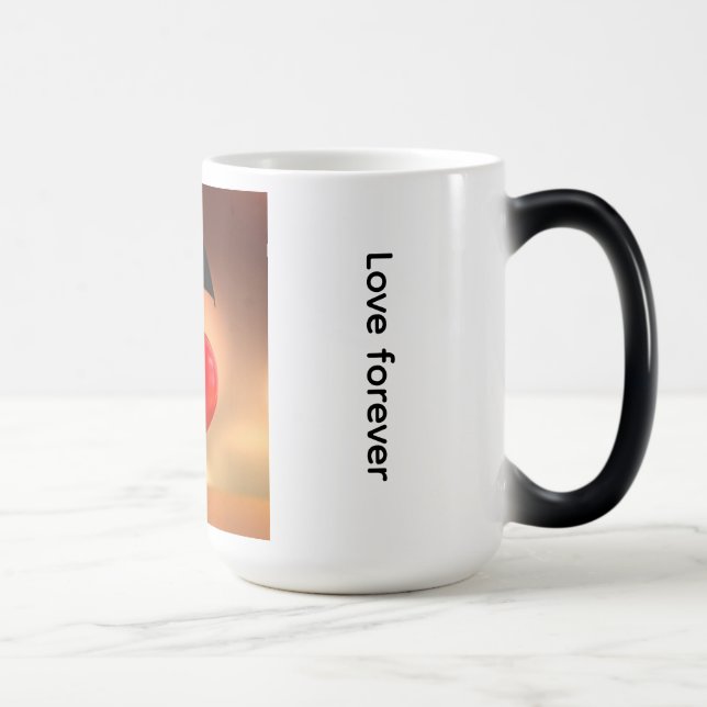 Taza Mágica Love Forever Mug (Derecha)