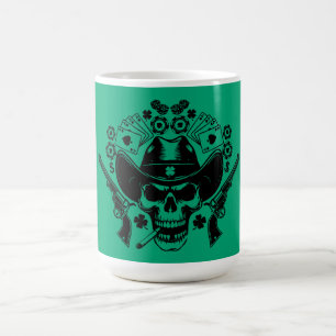 Taza Mágica Lucky Poker Skull