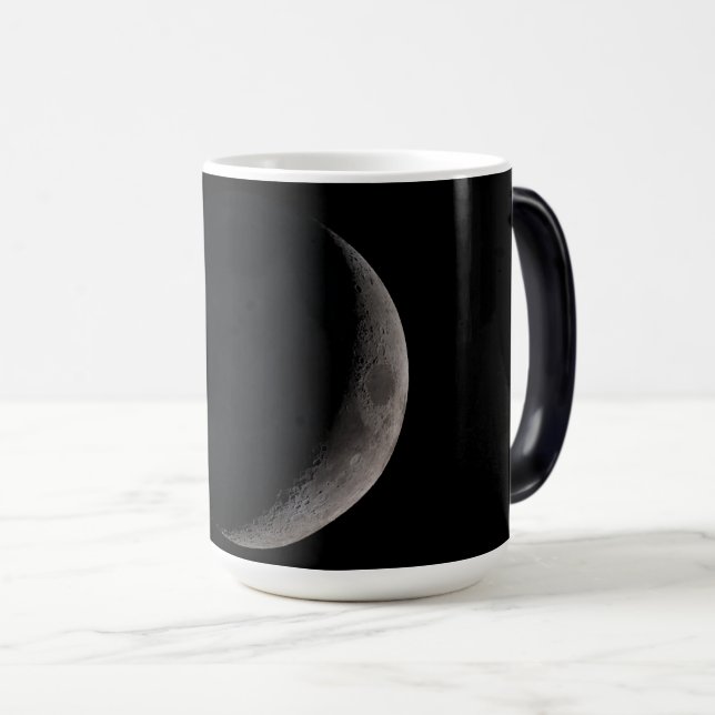Taza Mágica Luna creciente de imágenes de la NASA (Anverso derecho)