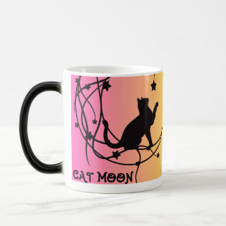 Taza Mágica luna de gatos