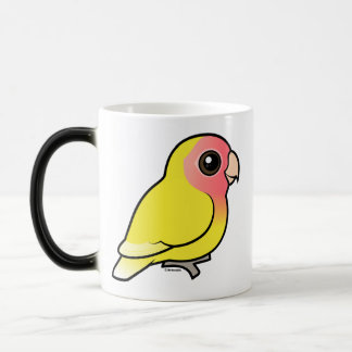 Taza Mágica Lutino Melocotón-hizo frente al Lovebird