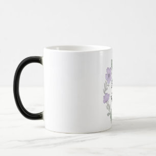 Taza Mágica m con Grace Minimalista Floral Mug