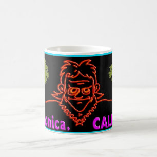 Taza Mágica ¡Macvy Santa Monica California Mug!