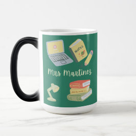 TAZA MÁGICA MAESTRA DE LA SRA. MARTINEZ