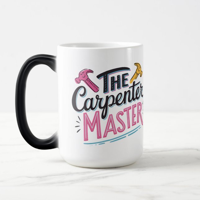 Taza Mágica maestro de carpintería (Izquierda)