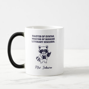 Taza Mágica Maestro de Sintaxis Mentor de Jóvenes Genios Liter