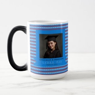 Taza Mágica Maestros de Patrón de Raya Hermoso Graduados