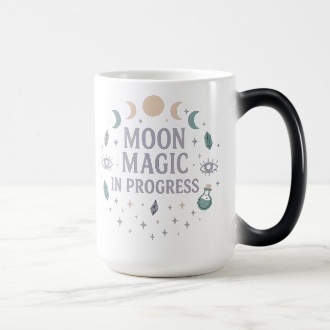 Taza Mágica Magia lunar en progreso - Vibes celestes (Derecha)