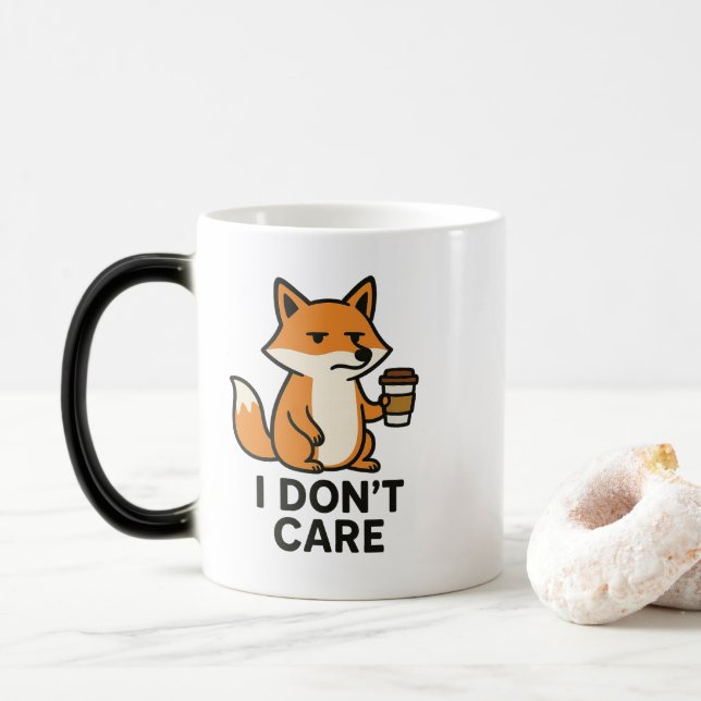 Taza Mágica Magic Fox Mug (Con donut)