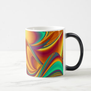 Taza Mágica Mágica de las flores de otoño del verano de primav