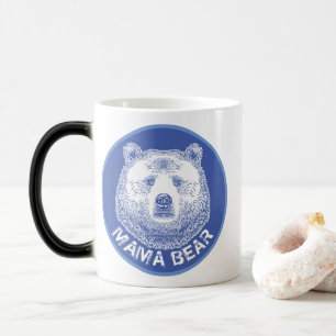 Taza Mágica Mama Bear, Ilustracion de mano dibujada