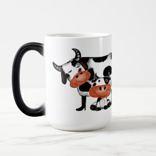 Taza Mágica Mamá y niño felices de beber