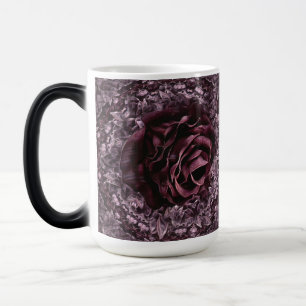 Taza Mágica Mandala de rosa 