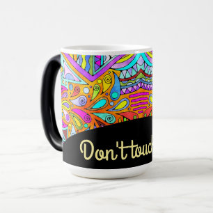 Taza Mágica Mano dibujada por EDDArt - Blah Blah 1