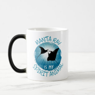 Taza Mágica Manta Ray es mi animal espiritual
