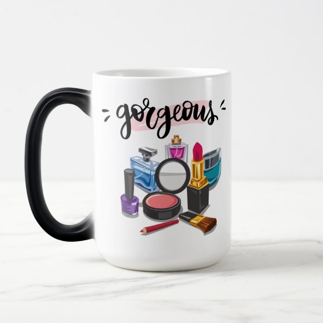 Taza Mágica maquillaje de georgeus (Izquierda)