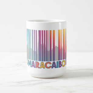 Taza Mágica Maracaibo City Barcode Art Latin Pride