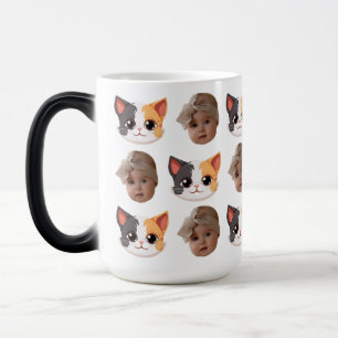 Taza Mágica Marido de perro bebé enfrenta el gracioso mejor re