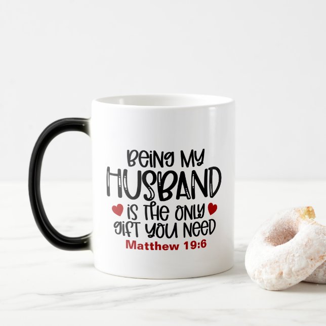 Taza Mágica Marido - Morphing (Con donut)