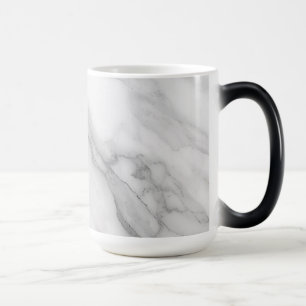 Taza Mágica Mármol Blanco