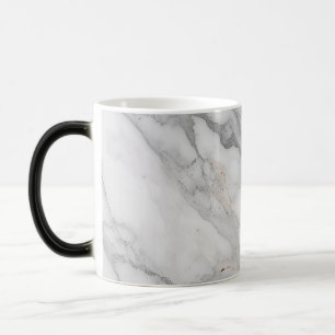 Taza Mágica Mármol Blanco