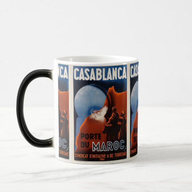 Taza Mágica Marruecos Casablanca vacaciones de viaje Norte de  (Izquierda)