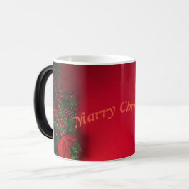 TAZA MÁGICA MARRY NAVIDADES ROJO CAFÉ MUGS