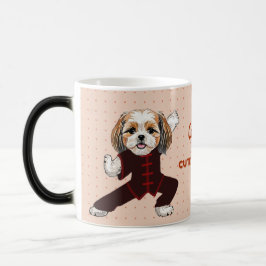 Taza Mágica Martial Arts Shih Tzu Mug – Cute Dog Gift