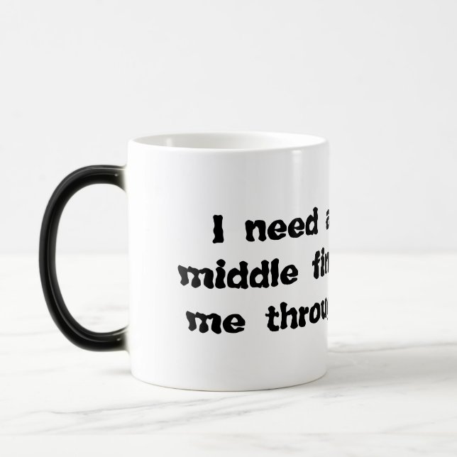 Taza Mágica Más dedos medios (Izquierda)