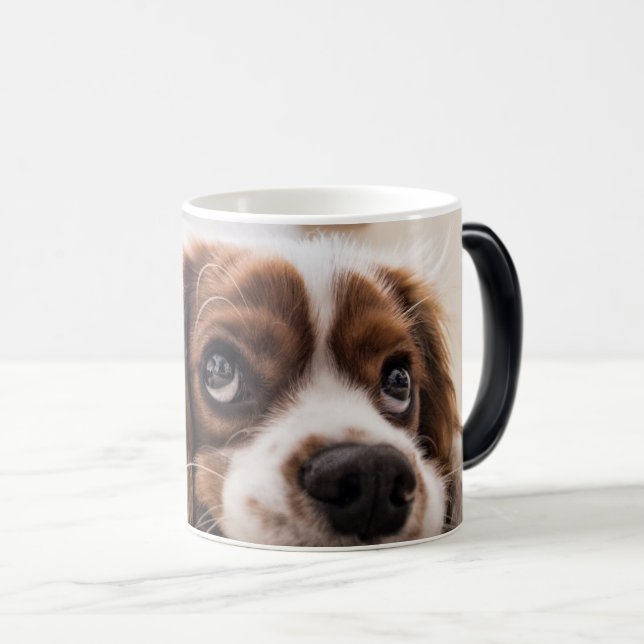 Taza Mágica Mascota personalizado Morphing Mug - foto revelar  (Anverso derecho)