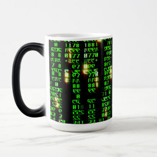 Taza Mágica Matriz de código